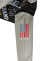 Ring of Fire Big Boys Basketball Woolen Varsity Jacket