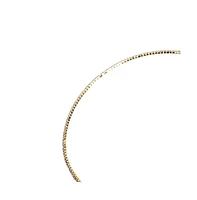 Sohi Teardrop Stone Lariat Necklace