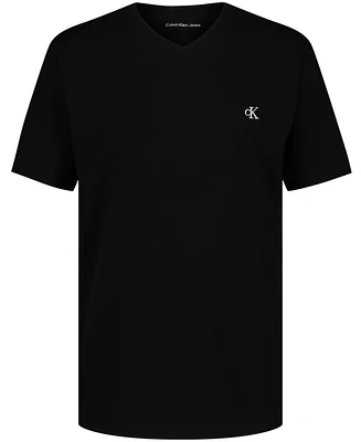 Calvin Klein Big Boys Monologo V-Neck T-Shirt