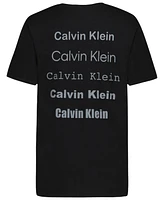 Calvin Klein Big Boys Stacked Logos Short Sleeve T-Shirt