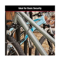 Outdoor Bike Lock Cable with Combination, 4ft Black, 8143D