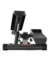 Sunny Health & Fitness Smart Twist Stepper with Resistance Bands, Free SunnyFit App via Bluetooth, 300 Lb Weight Capacity