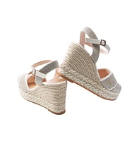 Empuria Canvas Espadrille Sandal Wedges