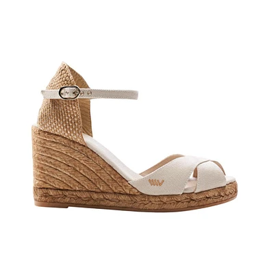 Aiguablava Canvas Espadrille Sandal Wedges
