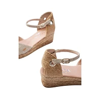 Pubol Limited Edition Canvas Espadrille Wedges