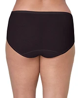 Bali Women's Lux Cotton Essentials Hipster Underwear Dflehp