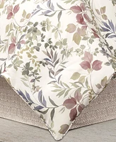 Royal Court Rosewood Botanical Leaf 4-Pc. Comforter Set