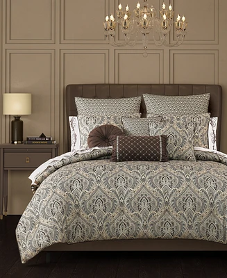 Royal Court Maren Damask 3-Pc. Comforter Set