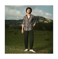 Campus Sutra Men's Multicolour Regal Foliage Shirt