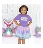 Sweet Wink Baby Girls Sparkling Mermaid Tutu Skirt