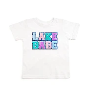Sweet Wink Baby Girls Lake Babe Patch Short Sleeve T-Shirt
