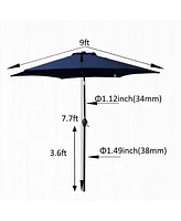 Flynama 9FT Umbrella Navy Blue
