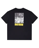 Freeze Max Men's Black Batman Comics I Am The Night T-Shirt