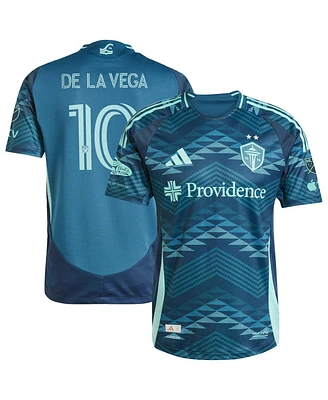 Adidas Men's Pedro de la Vega Blue Seattle Sounders Fc 2025 The Salish Sea Kit Authentic Player Jersey