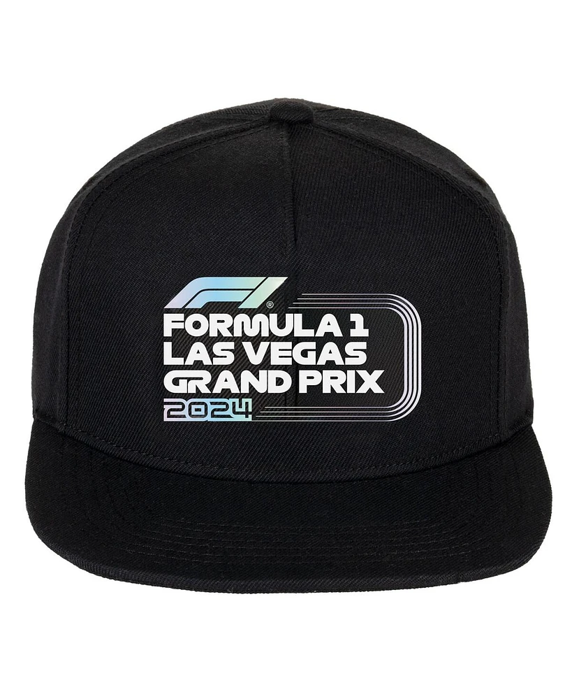 Insomniac Men's Black Formula 1 2024 Las Vegas Grand Prix Classic Snapback Hat