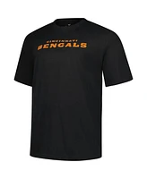 Fanatics Men's Black Cincinnati Bengals Big Tall Number One Dad T-Shirt