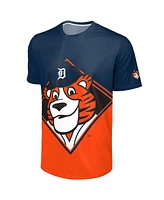 Foco Men's Navy/Orange Detroit Tigers Big Logo Mascot T-Shirt