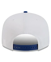 New Era Men's White/Blue Chase Elliott 9FIFTY Snapback Hat