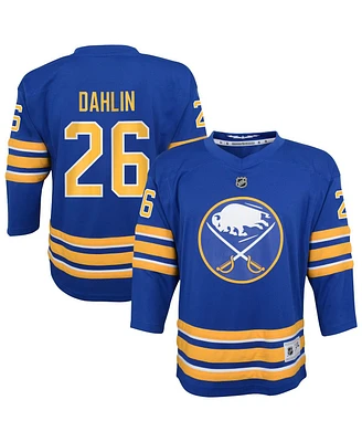 Outerstuff Big Boys and Girls Rasmus Dahlin Royal Buffalo Sabres Home Replica Player Jersey