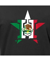 New Era Men's Black Houston Astros Mexican Flag Logo T-Shirt