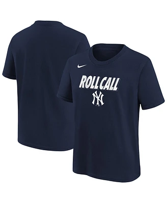 Nike Big Boys and Girls Navy New York Yankees Local T-Shirt