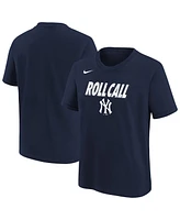 Nike Big Boys and Girls Navy New York Yankees Local T-Shirt