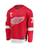 Fanatics Men's Dylan Larkin Red Detroit Wings 2023/24 Captain Breakaway Player Jersey