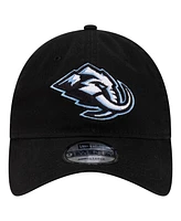 New Era Men's Black Utah Mammoth 9TWENTY Adjustable Hat