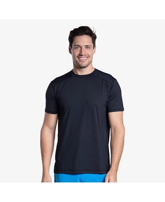 BloqUV Men's Upf 50+ Sun Protective Short Sleeve Crew