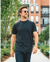 BloqUV Men's Upf 50+ Sun Protective Short Sleeve Crew