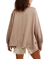 Free People Women's Oversized Alexa Sweatshirt