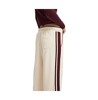 Cotton On Women's Contrast Wide Leg Sweatpant