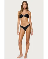 Edikted Women's Starfish Bandeau Bikini Top