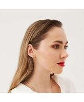 Spero London Dripping Molten Natural Textured Sterling Silver Authentic Earrings