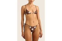 Hope And May Women's Palma String Triangle Bikini Top