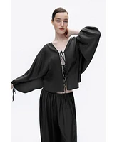Nocturne Women's Flowy Wide Leg Pants