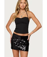 Edikted Women's Jesika Sweetheart Halter Top