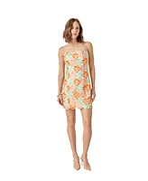 endless rose Women's Rhinestone Lace Dress