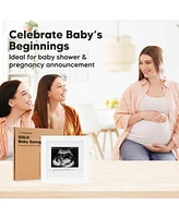Solo Baby Sonogram Picture Frame, Modern Ultrasound Frames, Pregnancy Announcements Frame