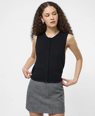 French Connection Women's Cozysoft Sleeveless Cardigan
