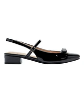 Bandolino Women's Adana Bow Block Heel Slingback Pumps