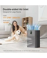 Morento Smart Hepa Air Purifier for Home Large Room, with App and Voice Contorl, Up to 1076 frsq