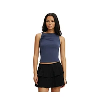 Cotton On Women's Double Pleated Mini Skirt