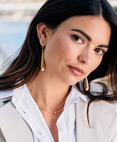 brook & york Gold Plated Hartley Earrings