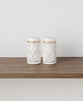 Noritake Trefolio Gold Salt & Pepper, 4"