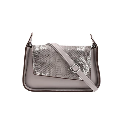 Women's The Coilmark Asymmetric Hand Bag - Coin Grey