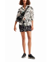 Desigual Women's Slim-fit mini skirt
