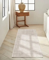 Calvin Klein CK024 Irradiant IRR01 2'2"x7'5" Runner Area Rug