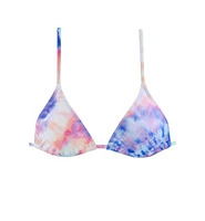 Lascana Women's Tie-Dye Triangle Bikini Swimsuit Top