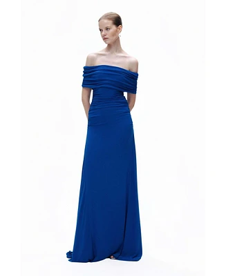 Nocturne Women's Draped Maxi Dress
